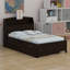 Lit plateforme avec rangement et lit gigogne, tiroirs et DEL-1024577954