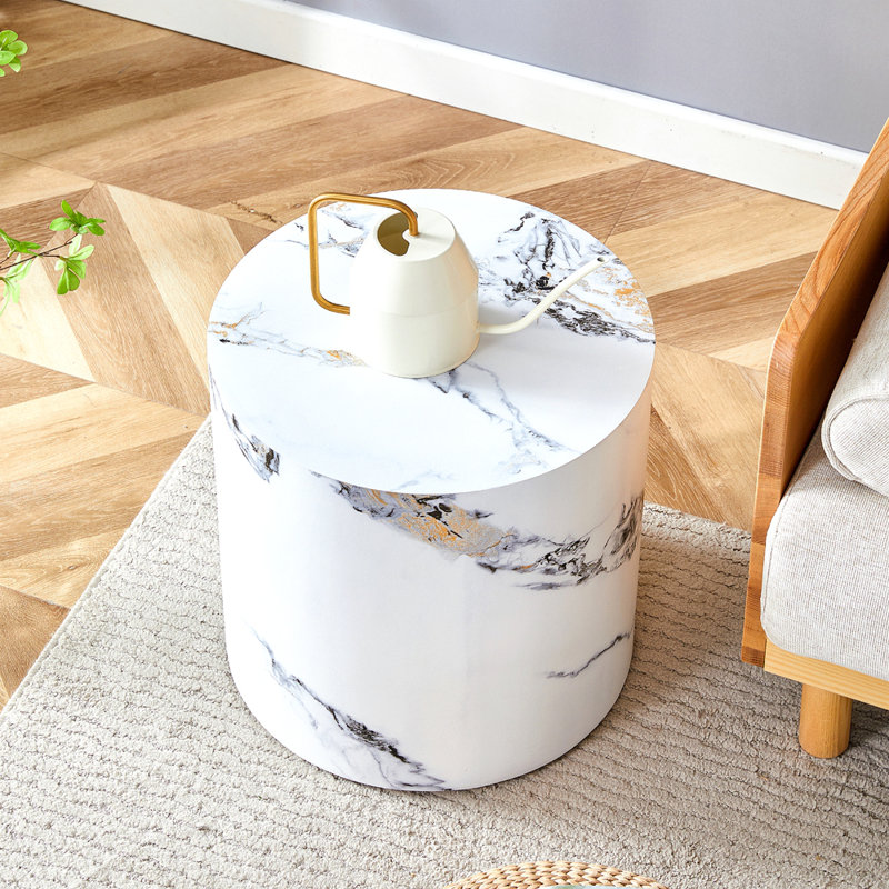 Table basse Ivy Bronx, H 15,7 po x l 15,7 po x P 15,7 po