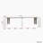 Multifunctional extendable console table
