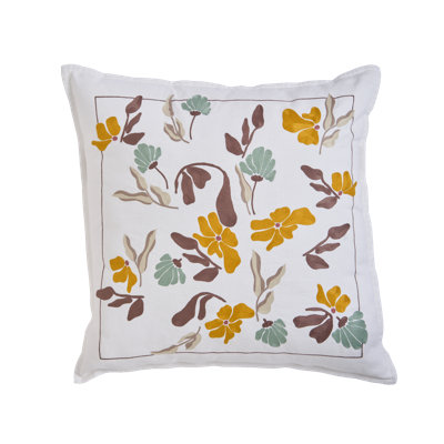 Bouquet Pillow Cover 20x20 Inch