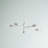 Luvonne 5 - Light Steel Dimmable Sputnik Modern Linear Chandelier-239591475
