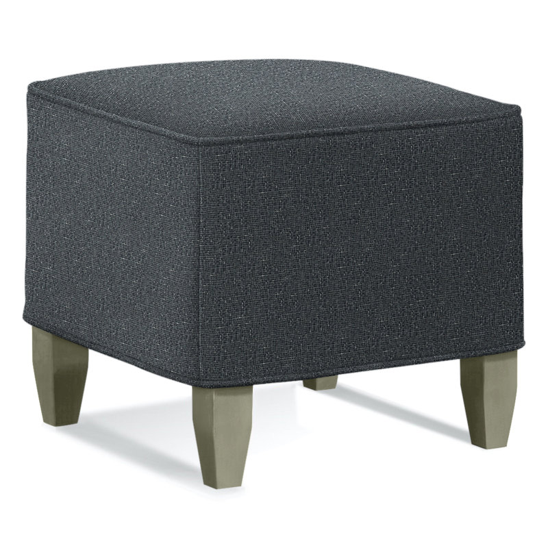 Brooklyn Square Ottoman, Beige Performance Fabric Polypropylene/Olefin, Graystone