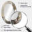 Abstract Design Shapes I - Large Oval Wall Mirror On Metal-1554506668