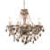 angelo:HOME Fulton Chandelier in 4 or 8 Light in Multiple Colour-ways