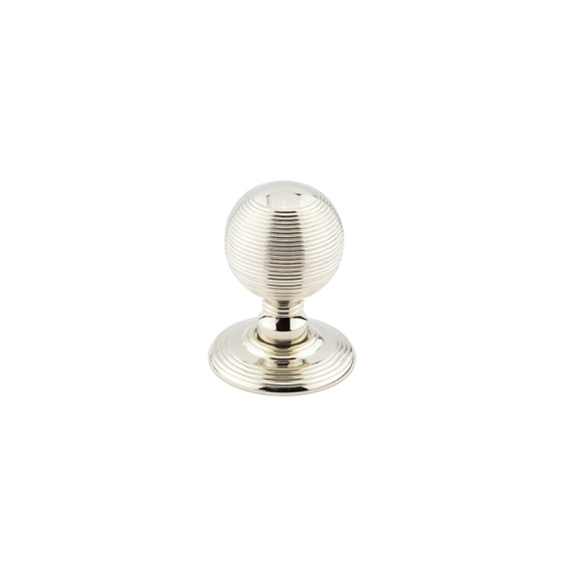 Passage Knobset, Polished Nickel