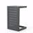  Modern Outdoor C-Shaped Patio Side End Table-394307581