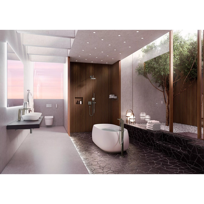 TOTO® Kiwami® Asymmetrical Vessel Bathroom Sink, Matte White