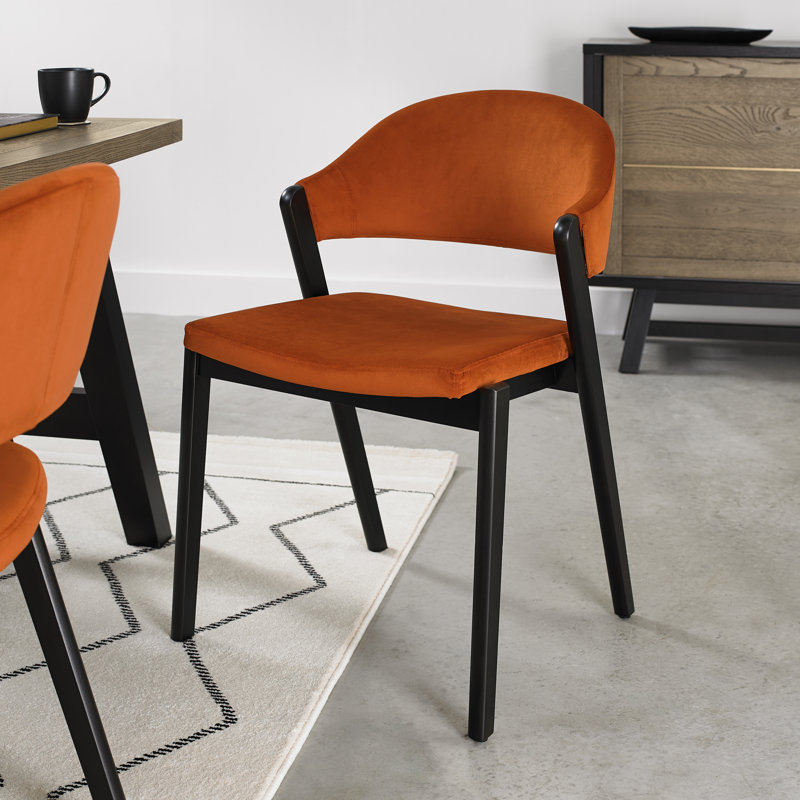 Kostka 49 cm H Side Chair, Rust
