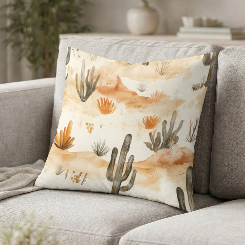Coussin décoratif abstrait Abstract, H 20 po x l 20 po