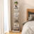 Zumar 49.6'' H 7 Tier Metal Invisible Bookshelf-672045495