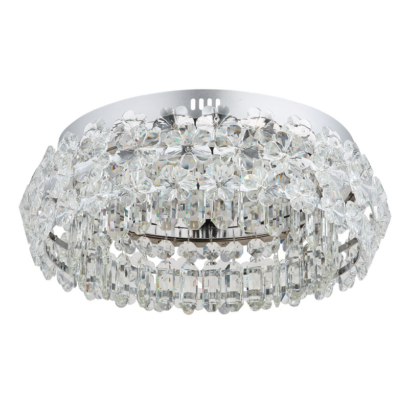 Crystal LED Flush Mount