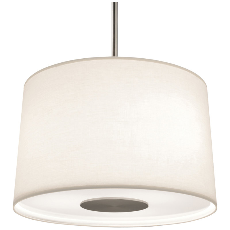 Lustre tambour simple à 3 lumières Echo