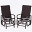 Ensemble de chaises hautes et chaises longues coulissantes pour l'extérieur-1839335170