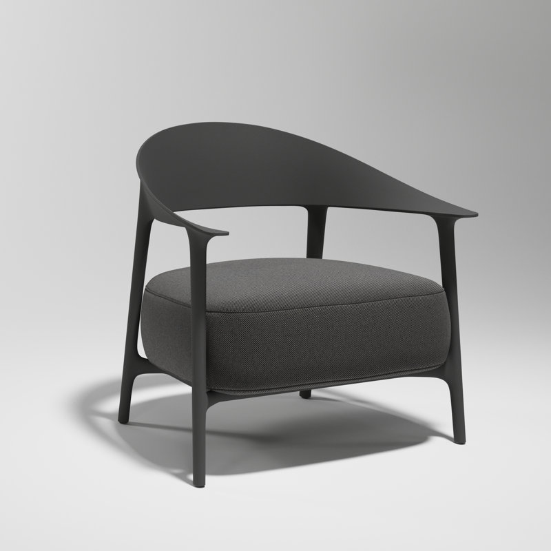 AFRICA Lounge Chair (Indoor/Outdoor), Black