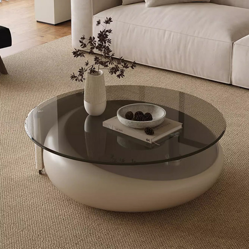 Table basse ronde de style italien