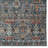 Aspers Machine Washable Teal and Ivory Area Rug-2027517432