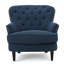 Fauteuil large capitonné 34,6 po Appel-107531772