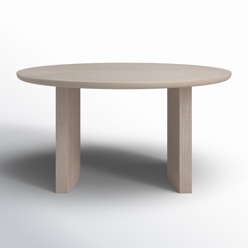 Aruna Oak Round Dining Table