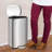 Stainless Steel Step On Trash Can - 14.52 Gallons (50L+5L)-100738191