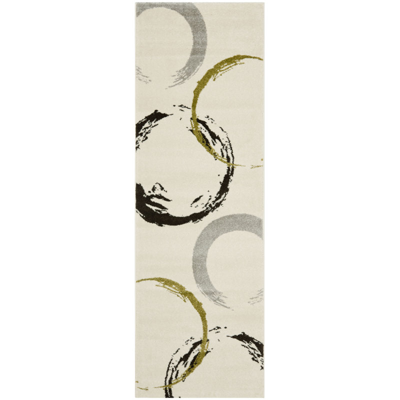 Angier Porcello Performance Abstract Rug, Runner 2'4" x 6'7"