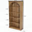 Bibliothèque cintrée à 5 étagères en bois massif