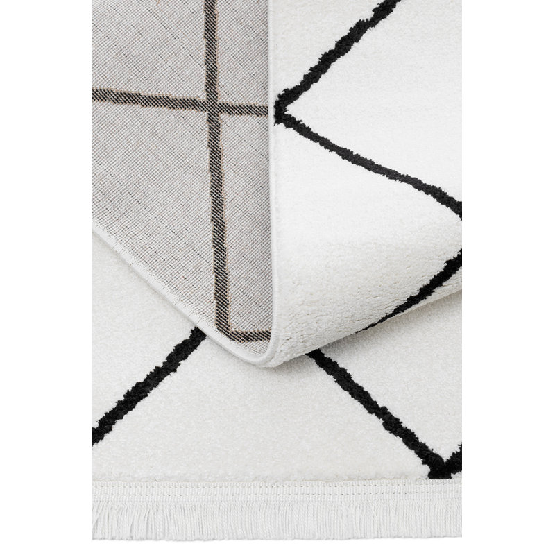 Tapis rectangulaire Sultka, Rectangle 6 pi 7 po x 9 pi 7 po