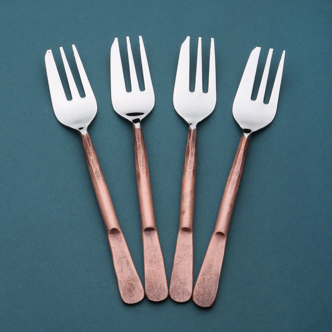 Semiye Celia Pastry Fork 4 Pcs. Set 17 Stories