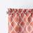 Curtainworks Morocco Scallop Valance Clay