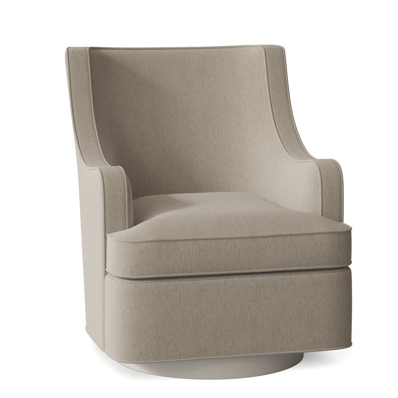 Fauteuil pivotant l 29,5 po Libby Langdon, 3156 Lin Polyester