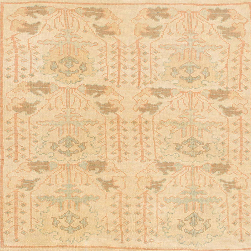 Tapis multicolore Clandon, Carré 5 pi