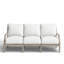 Haley Teak Patio Sofa with Cushions-38579447-38579391-70063484