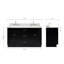 Ensemble de meuble-lavabo double 61 po Partham-94350907