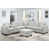 Velours gris clair