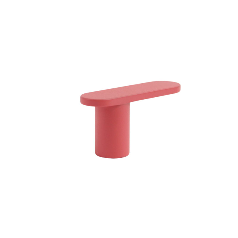 2" Bar Knob, Blush (Pink), 1"