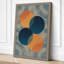 Chromatic Balance Mid-Century - Wrapped Canvas-257069764-257069767