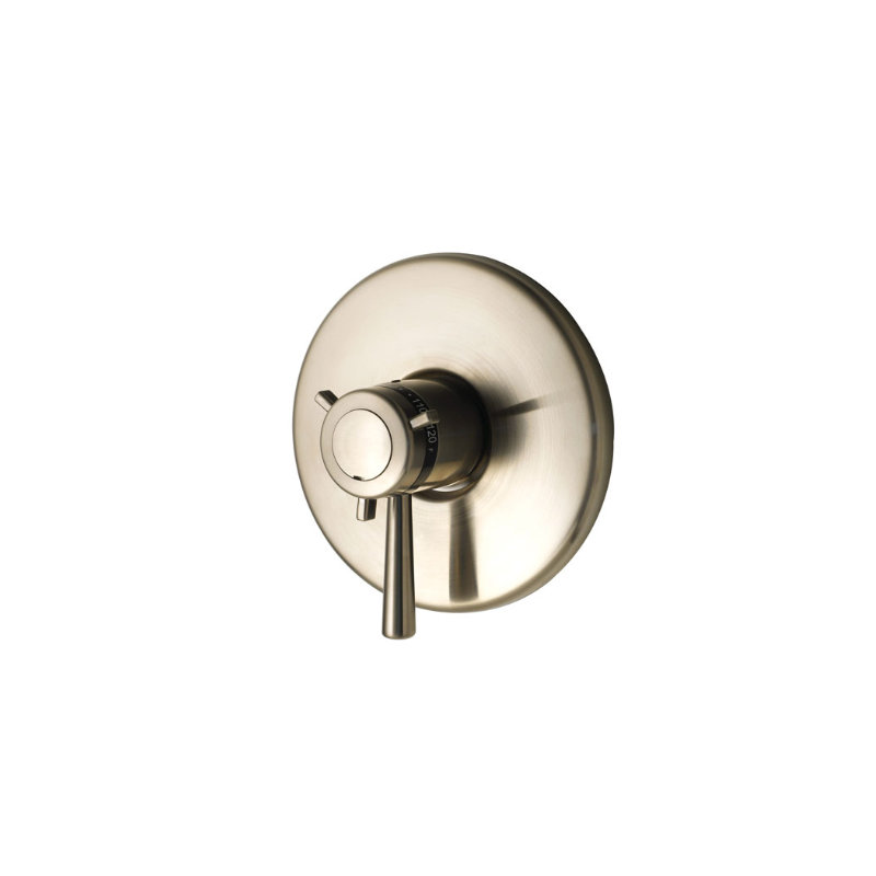 Thermostatic Volume Control Shower Faucet Trim, Brushed Nickel