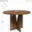 Table de conférence 39,37 po brun foncé avec base en X pour 4 personnes ou petite table de réunion (sans la chaise)