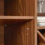 Buffet Modern Wavy Curve avec support à vin et porte-verres