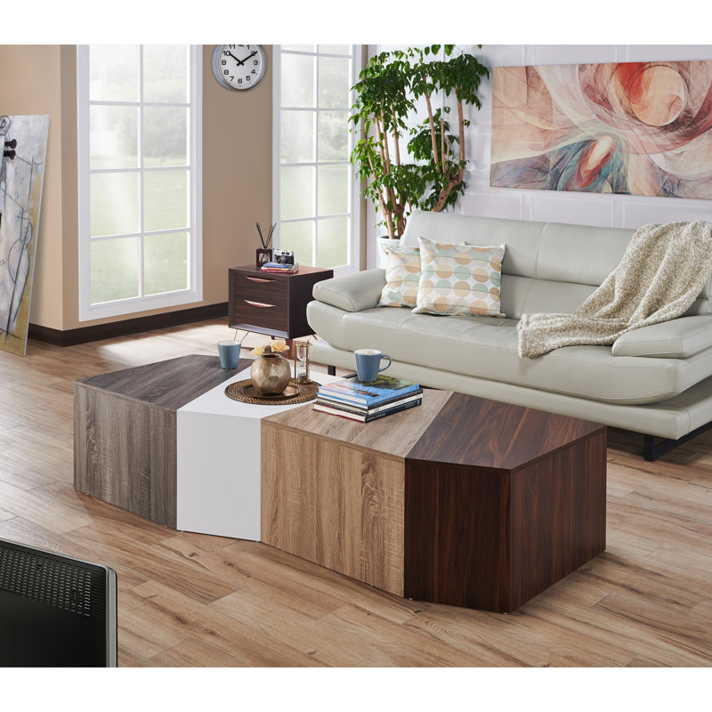 Block Coffee Table with Storage