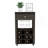 Bar Cart Bayamon, Twelve Wine Cubbies, Four Legs-1913755008