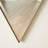 Elongated Diamond Mirror-Brass