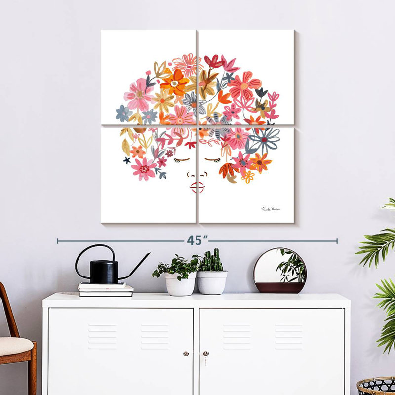 Beautés florales Leisha, H 32 po x l 32 po