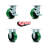 Polyurethane on Cast Iron Caster-88883974
