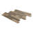Montessa Roman Timber Interlocking 12 in. x 12 in. Matte Glass Mosaic Floor and Wall Tile