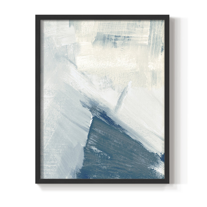 «Wind Blown I», reproduction encadrée - bois massif, H 28 po x l 22 po, Noir