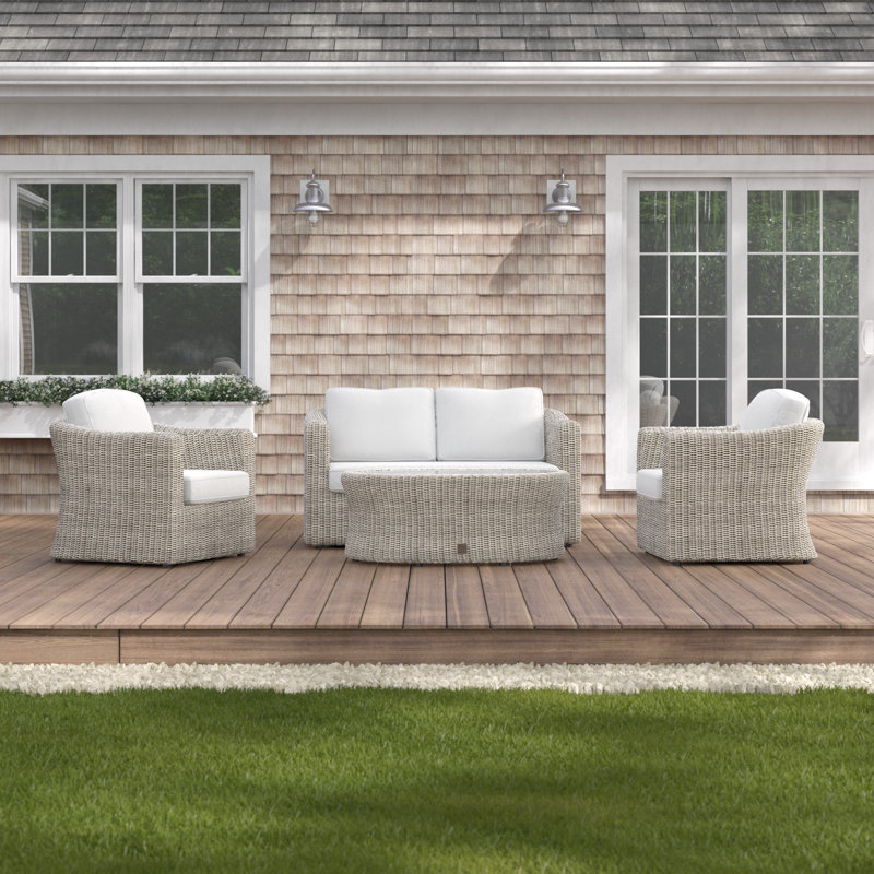 Aajiv 2 Seat Rattan Sofa Set