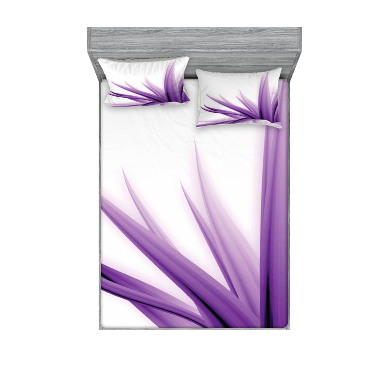 Drap-housse et coussin décoratif Ambesonne, Ensemble de draps pour très grand lit californien