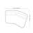 Residenza 91.34'' Wide Curved Iron Patio Sectional with Cushions