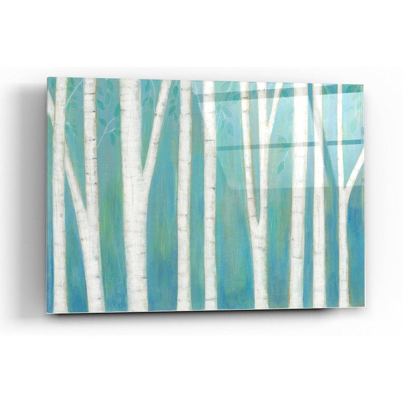 Art mural épique «Spring Woods» par Melissa Averinos, H 12 po x l 16 po x P 0,12 po