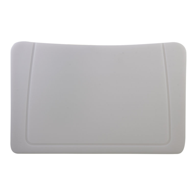 White Rectangular Polyethylene Dishwasher Safe Cutting Board